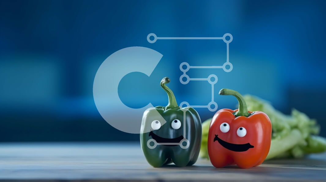 Σετ των 2 Intra Συλλεκτικό Ξύλινο Παζλ Plywood  4mm - Smiley Peppers σε ξύλινο τραπέζι με λαχανικά Σε Ξύλινο Κουτί - Διαστάσεις: 10x10 cm – 25 κομμάτια