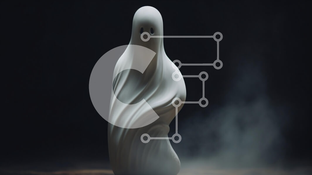 Intra Συλλεκτικό Ξύλινο Παζλ Plywood  4mm - Ανατριχιαστικό ειδώλιο σαν φάντασμα σε σκοτεινό περιβάλλον Σε Ξύλινο Κουτί - Διαστάσεις Puzzle: 10x10 cm – 25 κομμάτια