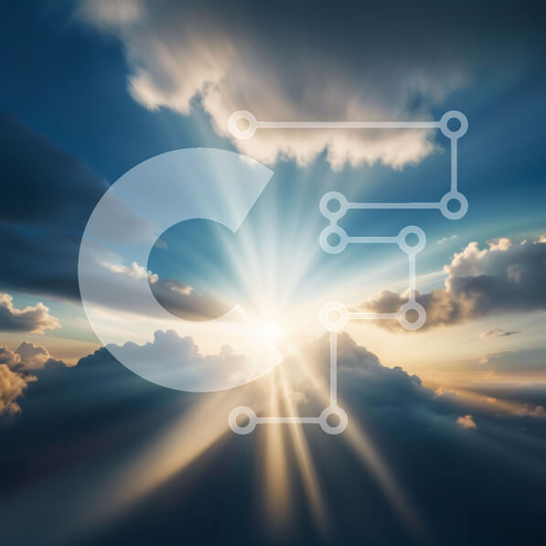 Intra Συλλεκτικό Ξύλινο Παζλ Plywood  4mm - Καταπληκτική ανατολή του ηλίου πάνω από τα σύννεφα στον ουρανό Σε Ξύλινο Κουτί - Διαστάσεις: 10x10 cm – 25 κομμάτια