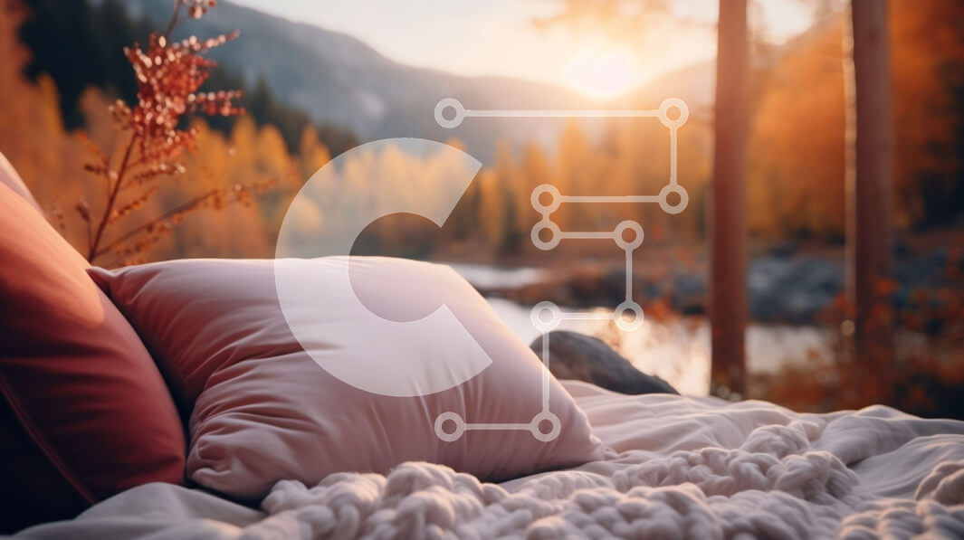 Intra Συλλεκτικό Ξύλινο Παζλ Plywood  4mm - Ορεινό τοπίο με ποτάμι και χιονισμένες κορυφές Σε Ξύλινο Κουτί - Διαστάσεις: 10x10 cm – 25 κομμάτια