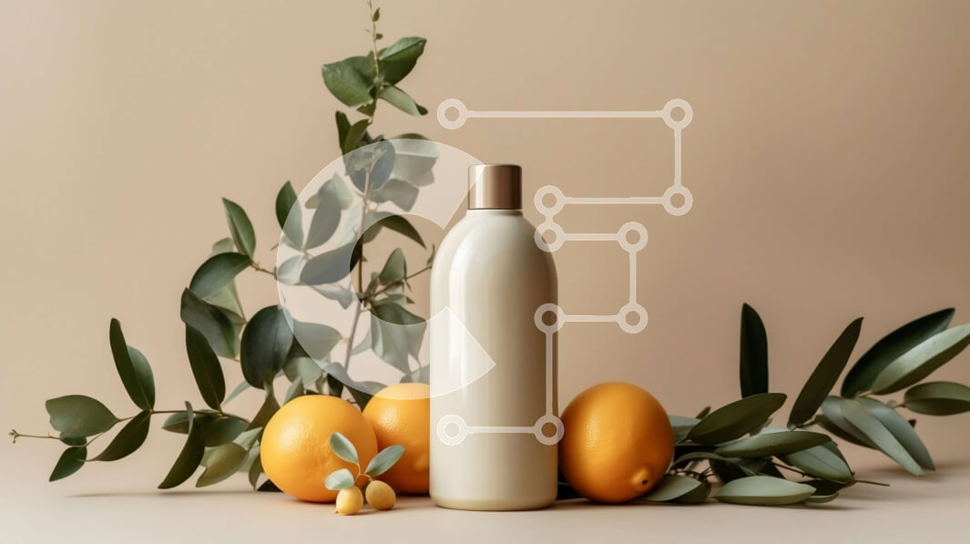 Σετ των 2 Intra Συλλεκτικό Ξύλινο Παζλ Plywood  4mm - Φρέσκο ​​και φυσικό καθαριστικό σώματος με λεμόνι και πράσινα φύλλα Σε Ξύλινο Κουτί - Διαστάσεις: 10x10 cm – 25 κομμάτια