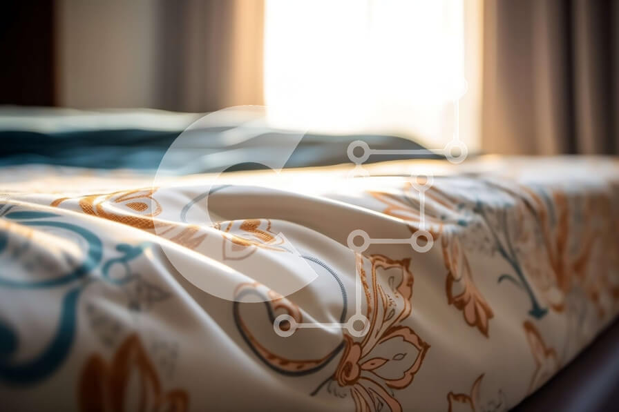 Intra Συλλεκτικό Ξύλινο Παζλ Plywood  4mm - Άνετο υπνοδωμάτιο με κλινοσκεπάσματα με λουλούδια και φυσικό φως Σε Ξύλινο Κουτί - Διαστάσεις Puzzle: 10x10 cm – 25 κομμάτια