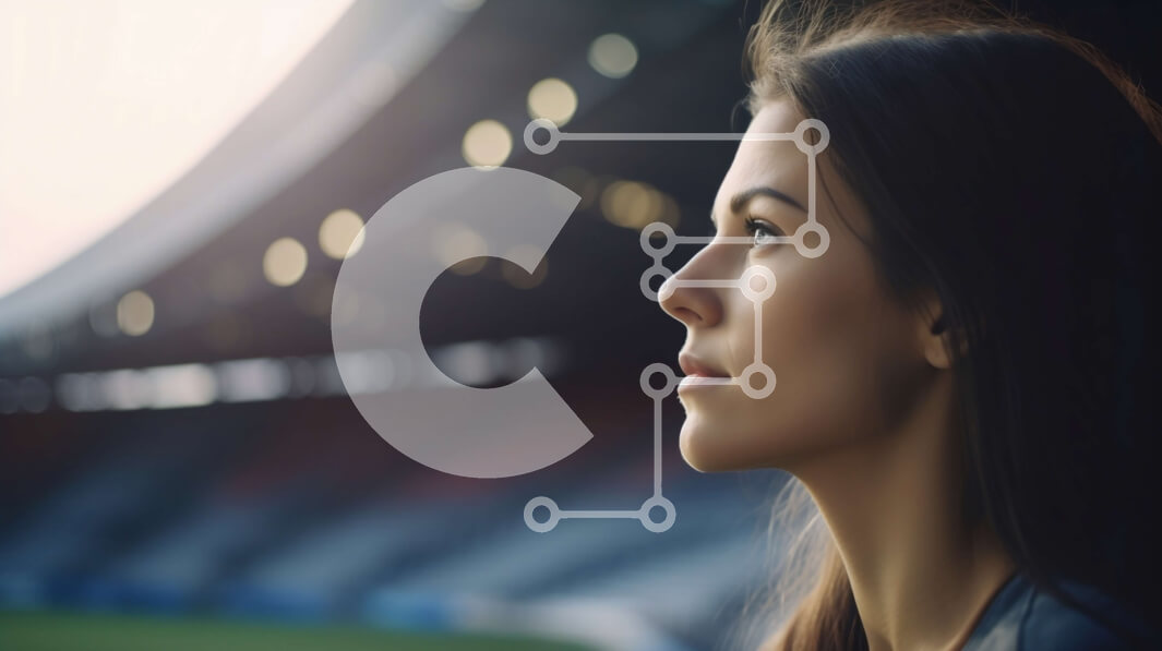 Intra Συλλεκτικό Ξύλινο Παζλ Plywood  4mm - Ακίνητη και ήσυχη εικόνα γυναίκας στο άδειο γήπεδο ποδοσφαίρου Σε Ξύλινο Κουτί - Διαστάσεις Puzzle: 10x10 cm – 25 κομμάτια