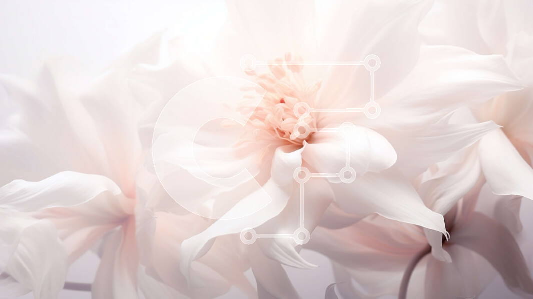 Intra Συλλεκτικό Ξύλινο Παζλ Plywood  4mm - Μπουκέτο με λευκά λουλούδια που επιπλέουν στον αέρα Σε Ξύλινο Κουτί - Διαστάσεις: 10x10 cm – 25 κομμάτια