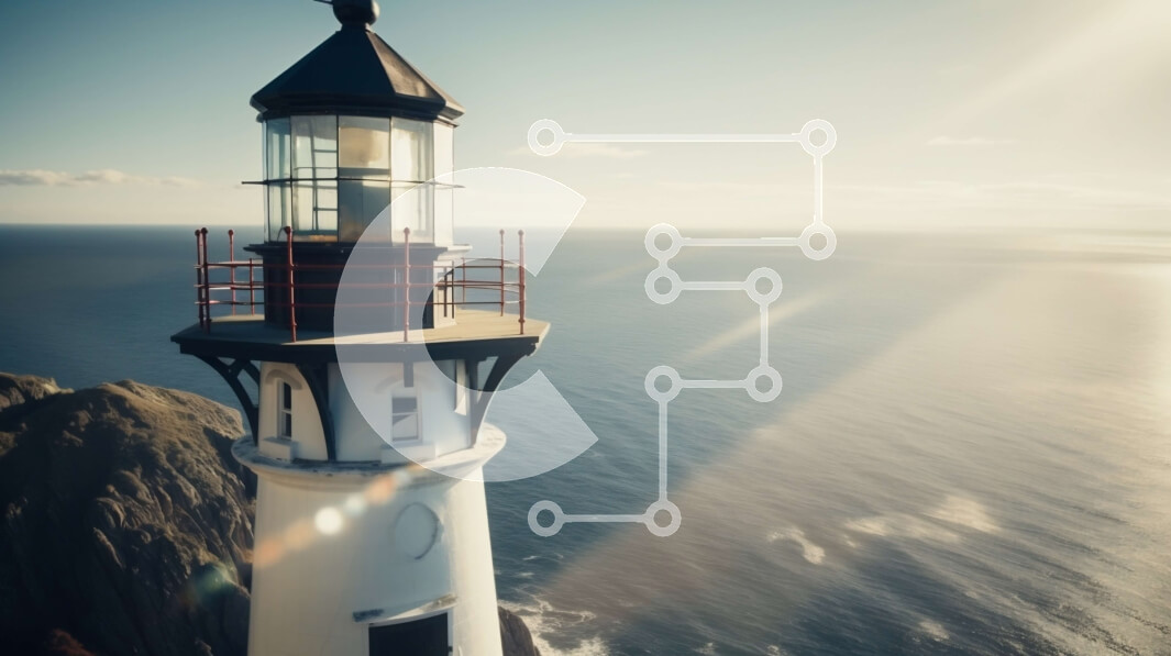 Intra Συλλεκτικό Ξύλινο Παζλ Plywood  4mm - Φάρος σε μια βραχώδη ακτή με θέα στον ωκεανό Σε Ξύλινο Κουτί - Διαστάσεις: 10x10 cm – 25 κομμάτια