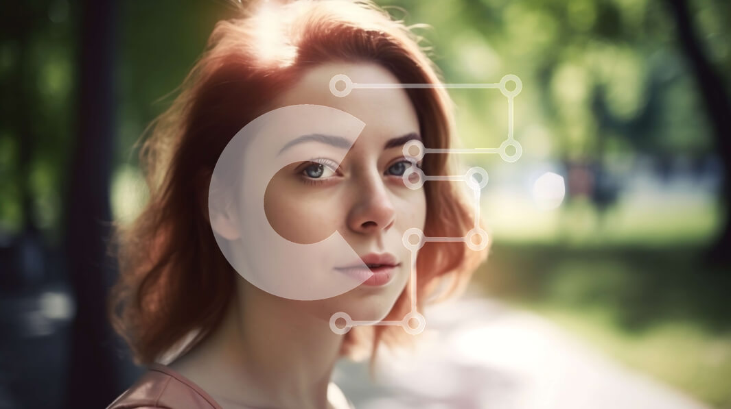 Intra Συλλεκτικό Ξύλινο Παζλ Plywood  4mm - Όμορφη εικόνα της νεαρής γυναίκας στο πάρκο Σε Ξύλινο Κουτί - Διαστάσεις Puzzle: 10x10 cm – 25 κομμάτια