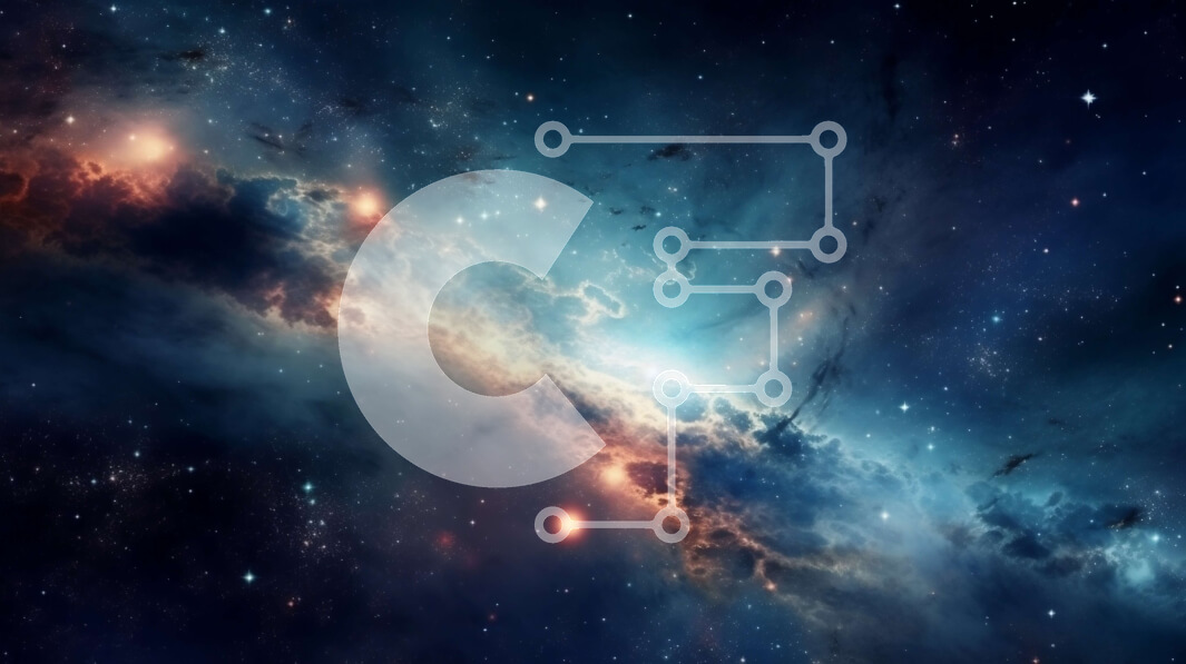 Intra Συλλεκτικό Ξύλινο Παζλ Plywood  4mm - Εκπληκτική εικόνα ενός νεφελώματος στον νυχτερινό ουρανό Σε Ξύλινο Κουτί - Διαστάσεις: 10x10 cm – 25 κομμάτια