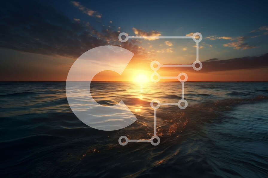 Intra Συλλεκτικό Ξύλινο Παζλ Plywood  4mm - Εκπληκτικό ηλιοβασίλεμα πάνω από τον ωκεανό με έναν μοναχικό σέρφερ που οδηγεί τα κύματα Σε Ξύλινο Κουτί - Διαστάσεις: 10x10 cm – 25 κομμάτια