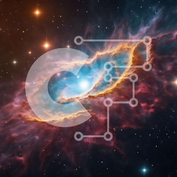 Intra Συλλεκτικό Ξύλινο Παζλ Plywood  4mm - Νεφέλωμα δακτυλίου στον αστερισμό του Κύκνου Σε Ξύλινο Κουτί - Διαστάσεις Puzzle: 10x10 cm – 25 κομμάτια