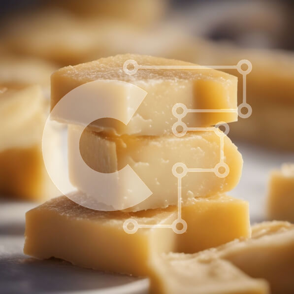 Σετ των 2 Intra Συλλεκτικό Ξύλινο Παζλ Plywood  4mm - Στοίβα από ράβδους λευκής σοκολάτας Σε Ξύλινο Κουτί - Διαστάσεις: 10x10 cm – 25 κομμάτια