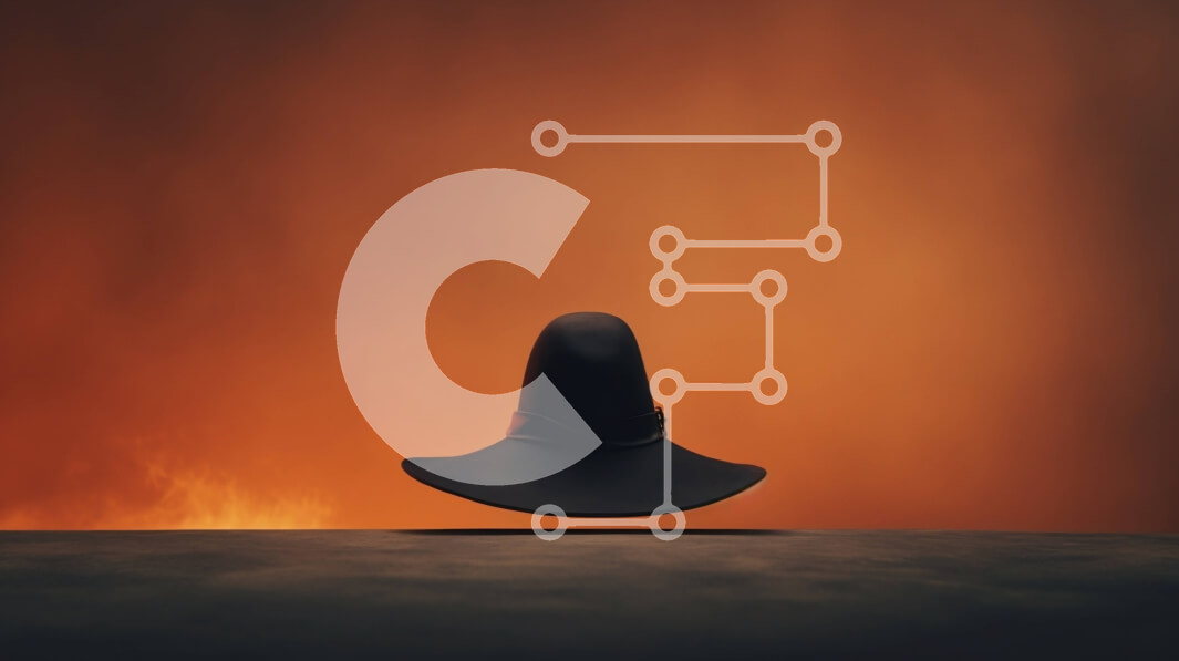 Intra Συλλεκτικό Ξύλινο Παζλ Plywood  4mm - Μαύρο καπέλο σε σκούρο φόντο Σε Ξύλινο Κουτί - Διαστάσεις: 10x10 cm – 25 κομμάτια