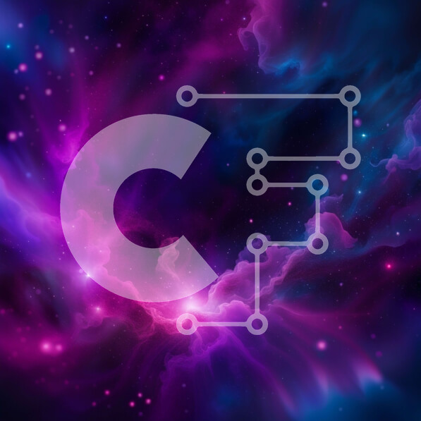 Intra Συλλεκτικό Ξύλινο Παζλ Plywood  4mm - Πανέμορφη εικόνα ενός λαμπερού νεφελώματος στο διάστημα Σε Ξύλινο Κουτί - Διαστάσεις Puzzle: 10x10 cm – 25 κομμάτια