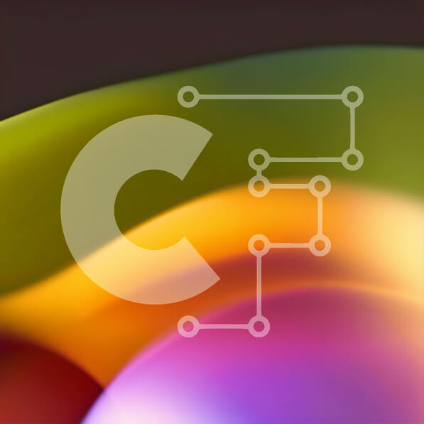 Intra Συλλεκτικό Ξύλινο Παζλ Plywood  4mm - Πολύχρωμη αφηρημένη σύνθεση Σε Ξύλινο Κουτί - Διαστάσεις Puzzle: 10x10 cm – 25 κομμάτια