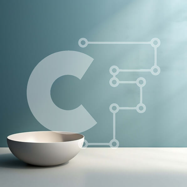 Intra Συλλεκτικό Ξύλινο Παζλ Plywood  4mm - Λευκό μπολ σε λευκό τραπέζι με γαλάζιο τοίχο Σε Ξύλινο Κουτί - Διαστάσεις Puzzle: 10x10 cm – 25 κομμάτια