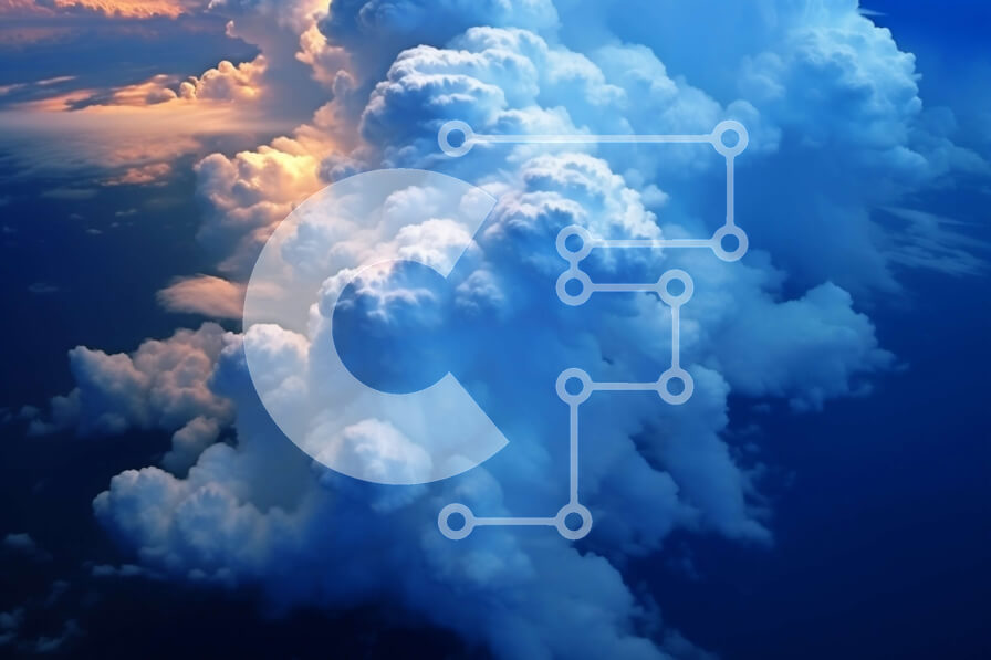 Intra Συλλεκτικό Ξύλινο Παζλ Plywood  4mm - Όμορφη εικόνα ενός φουσκωμένου σύννεφου στο ηλιοβασίλεμα Σε Ξύλινο Κουτί - Διαστάσεις Puzzle: 10x10 cm – 25 κομμάτια