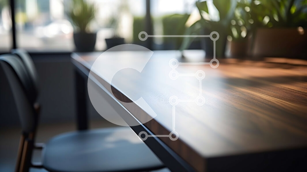 Intra Συλλεκτικό Ξύλινο Παζλ Plywood  4mm - Ξύλινο τραπέζι με μαύρες καρέκλες και διάφορα είδη Σε Ξύλινο Κουτί - Διαστάσεις Puzzle: 10x10 cm – 25 κομμάτια