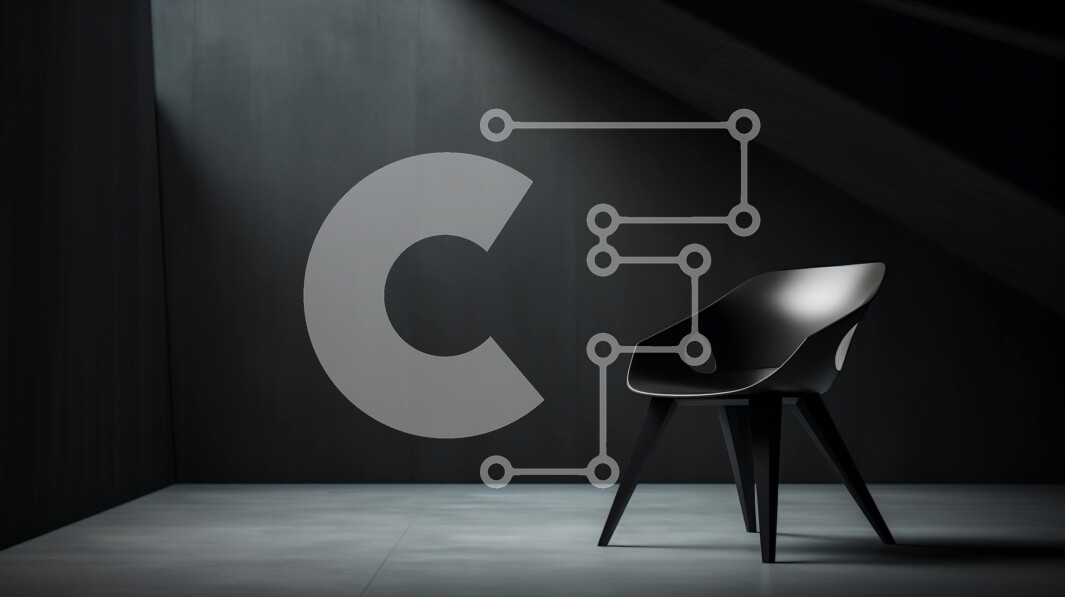 Intra Συλλεκτικό Ξύλινο Παζλ Plywood  4mm - Μοντέρνα μαύρη καρέκλα σε δωμάτιο με χαμηλό φωτισμό Σε Ξύλινο Κουτί - Διαστάσεις Puzzle: 10x10 cm – 25 κομμάτια