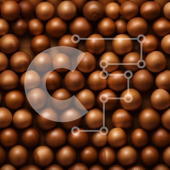Intra Συλλεκτικό Ξύλινο Παζλ Plywood  4mm - Μοναδική σύνθεση με ξύλινα αυγά - φωτογραφία από κοντά Σε Ξύλινο Κουτί - Διαστάσεις: 10x10 cm – 25 κομμάτια