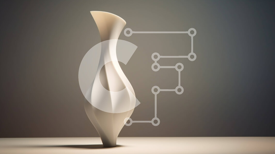 Intra Συλλεκτικό Ξύλινο Παζλ Plywood  4mm - Λευκό βάζο με κυρτό σχήμα Σε Ξύλινο Κουτί - Διαστάσεις Puzzle: 10x10 cm – 25 κομμάτια