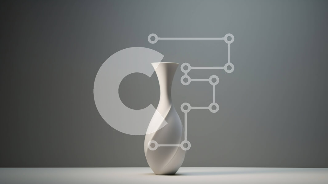 Intra Συλλεκτικό Ξύλινο Παζλ Plywood  4mm - Κομψό στριφτό λευκό βάζο Σε Ξύλινο Κουτί - Διαστάσεις: 10x10 cm – 25 κομμάτια