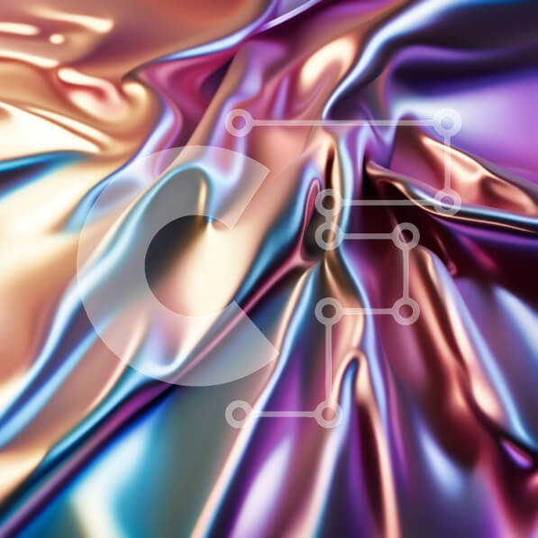 Σετ των 2 Intra Συλλεκτικό Ξύλινο Παζλ Plywood  4mm - Πολυτελής και πολυτελής εικόνα από πολύχρωμο λαμπερό ύφασμα Σε Ξύλινο Κουτί - Διαστάσεις: 10x10 cm – 25 κομμάτια