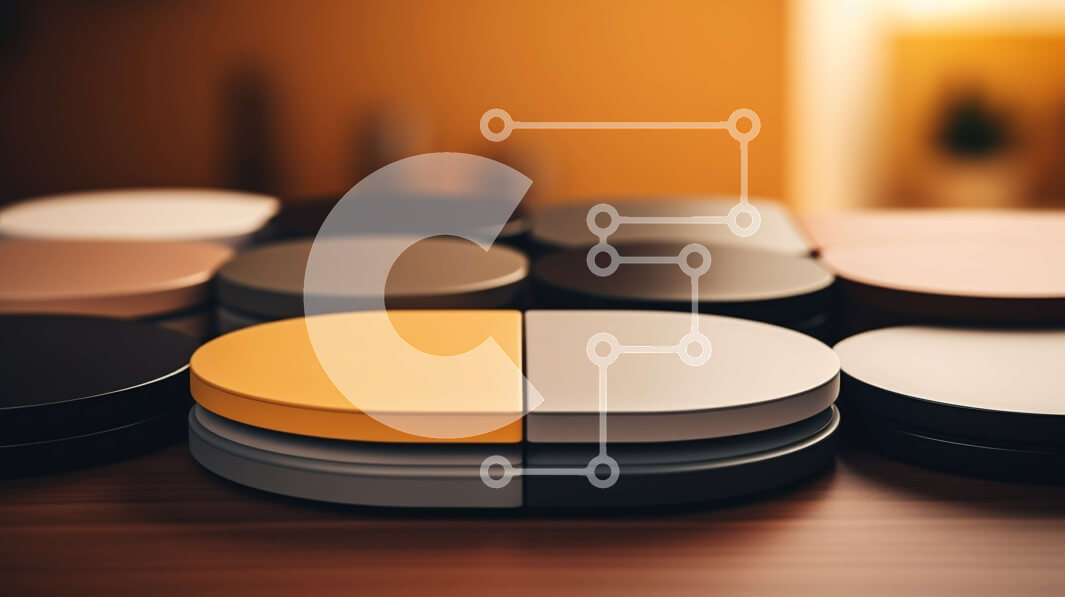 Intra Συλλεκτικό Ξύλινο Παζλ Plywood  4mm - Στοιβαγμένα κυκλικά αντικείμενα σε ξύλινο τραπέζι Σε Ξύλινο Κουτί - Διαστάσεις: 10x10 cm – 25 κομμάτια