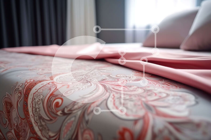 Intra Συλλεκτικό Ξύλινο Παζλ Plywood  4mm - Τακτοποιημένο κρεβάτι με ροζ κάλυμμα και δύο μαξιλάρια Σε Ξύλινο Κουτί - Διαστάσεις Puzzle: 10x10 cm – 25 κομμάτια