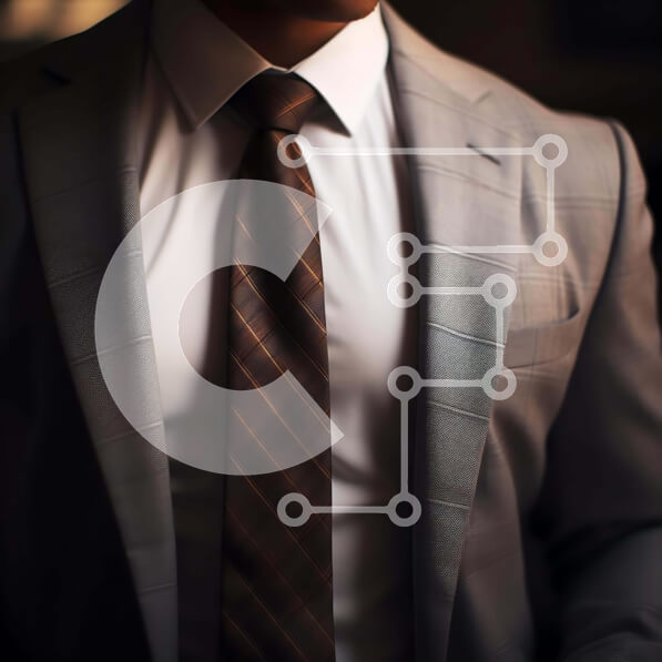 Σετ των 2 Intra Συλλεκτικό Ξύλινο Παζλ Plywood  4mm - Κομψός άνδρας με κοστούμι και γραβάτα Σε Ξύλινο Κουτί - Διαστάσεις: 10x10 cm – 25 κομμάτια