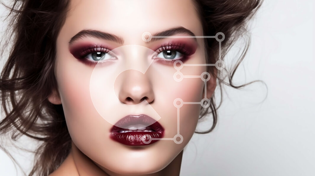 Intra Συλλεκτικό Ξύλινο Παζλ Plywood  4mm - Εκπληκτική γυναίκα με μαύρο φόρεμα και κόκκινο κραγιόν Σε Ξύλινο Κουτί - Διαστάσεις Puzzle: 10x10 cm – 25 κομμάτια