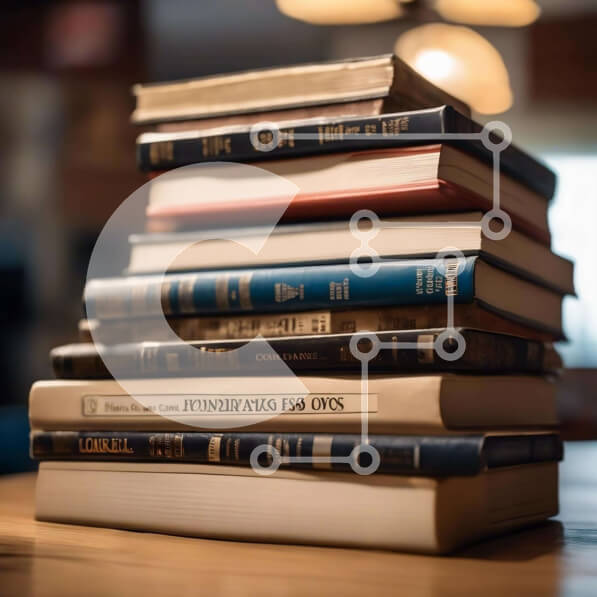 Intra Συλλεκτικό Ξύλινο Παζλ Plywood  4mm - Stack of Books: Old and New Collection Σε Ξύλινο Κουτί - Διαστάσεις Puzzle: 10x10 cm – 25 κομμάτια