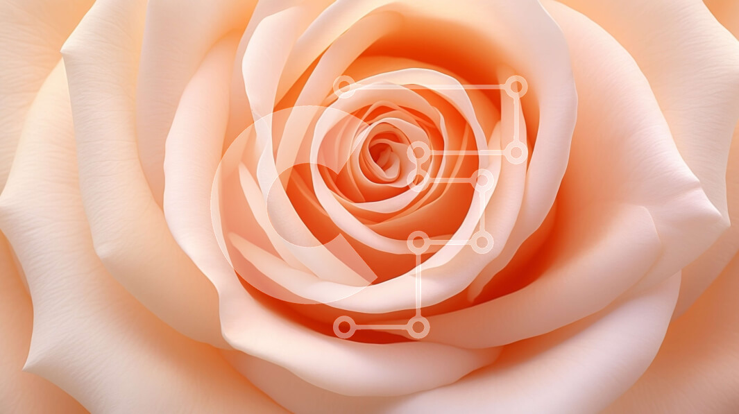 Intra Συλλεκτικό Ξύλινο Παζλ Plywood  4mm - Όμορφη εικόνα ενός ανοιχτού ροδάκινου τριαντάφυλλου Σε Ξύλινο Κουτί - Διαστάσεις: 10x10 cm – 25 κομμάτια