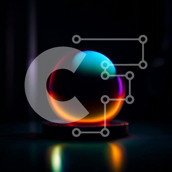 Intra Συλλεκτικό Ξύλινο Παζλ Plywood  4mm - Δονούμενη και φωτισμένη μπάλα σε μυστηριώδες φόντο Σε Ξύλινο Κουτί - Διαστάσεις Puzzle: 10x10 cm – 25 κομμάτια