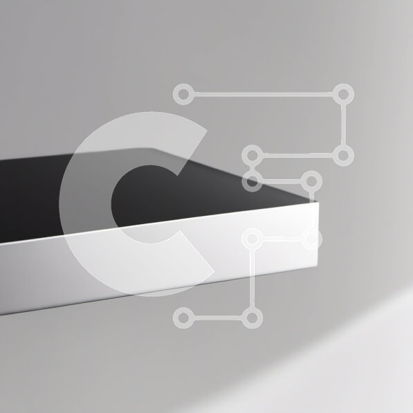 Intra Συλλεκτικό Ξύλινο Παζλ Plywood  4mm - Κομψό και μοντέρνο ράφι με ασπρόμαυρο σχέδιο Σε Ξύλινο Κουτί - Διαστάσεις Puzzle: 10x10 cm – 25 κομμάτια