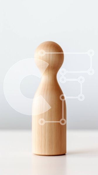 Intra Συλλεκτικό Ξύλινο Παζλ Plywood  4mm - Όμορφη ξύλινη φιγούρα μιας γαλήνιας γυναίκας Σε Ξύλινο Κουτί - Διαστάσεις: 10x10 cm – 25 κομμάτια