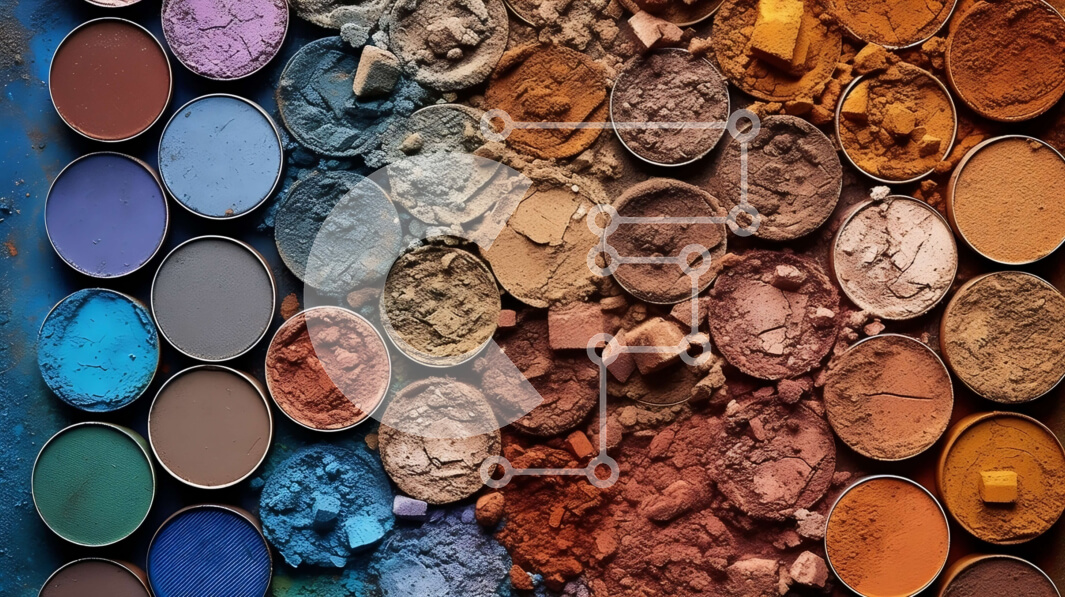 Intra Συλλεκτικό Ξύλινο Παζλ Plywood  4mm - Ποικιλία από καφέ και μπεζ σκιές ματιών για κάθε εμφάνιση Σε Ξύλινο Κουτί - Διαστάσεις Puzzle: 10x10 cm – 25 κομμάτια