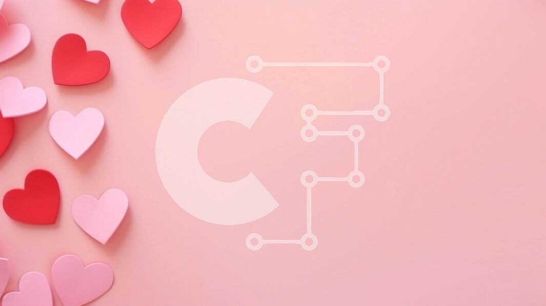 Intra Συλλεκτικό Ξύλινο Παζλ Plywood  4mm - Ροζ φόντο ημέρας του Αγίου Βαλεντίνου με χάρτινα κοψίματα σε σχήμα καρδιάς Σε Ξύλινο Κουτί - Διαστάσεις Puzzle: 10x10 cm – 25 κομμάτια