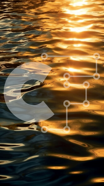 Σετ των 2 Intra Συλλεκτικό Ξύλινο Παζλ Plywood  4mm - Εκπληκτικό ηλιοβασίλεμα πάνω από τη θάλασσα με αντανακλάσεις στο νερό Σε Ξύλινο Κουτί - Διαστάσεις: 10x10 cm – 25 κομμάτια