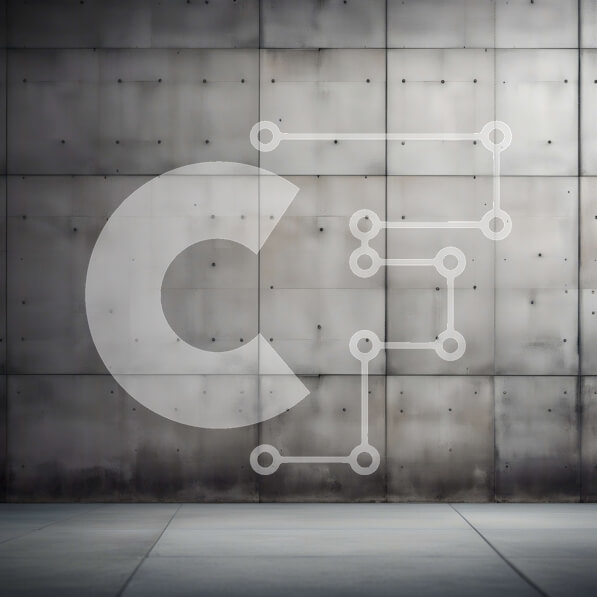 Intra Συλλεκτικό Ξύλινο Παζλ Plywood  4mm - Εικόνα βιομηχανικού φόντου: Τοίχος από σκυρόδεμα με μεταλλικά καρφιά Σε Ξύλινο Κουτί - Διαστάσεις Puzzle: 10x10 cm – 25 κομμάτια