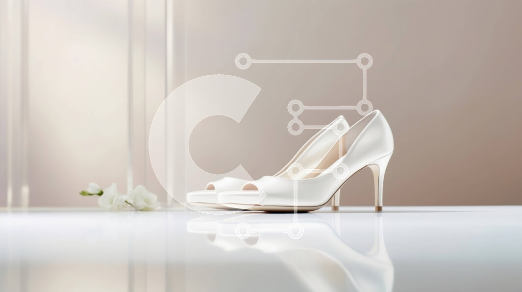 Intra Συλλεκτικό Ξύλινο Παζλ Plywood  4mm - Κομψά και κομψά λευκά ψηλοτάκουνα σε γυαλιστερή επιφάνεια Σε Ξύλινο Κουτί - Διαστάσεις Puzzle: 10x10 cm – 25 κομμάτια