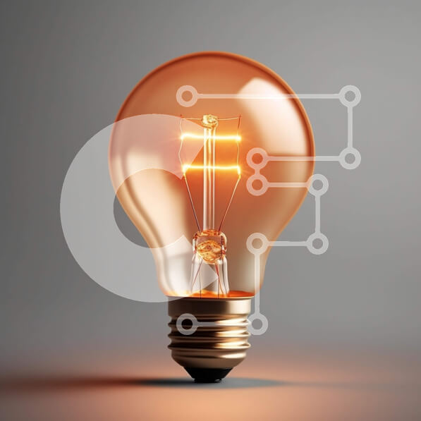 Intra Συλλεκτικό Ξύλινο Παζλ Plywood  4mm - Φωτεινός λαμπτήρας με λαμπερό νήμα στο εσωτερικό Σε Ξύλινο Κουτί - Διαστάσεις: 10x10 cm – 25 κομμάτια