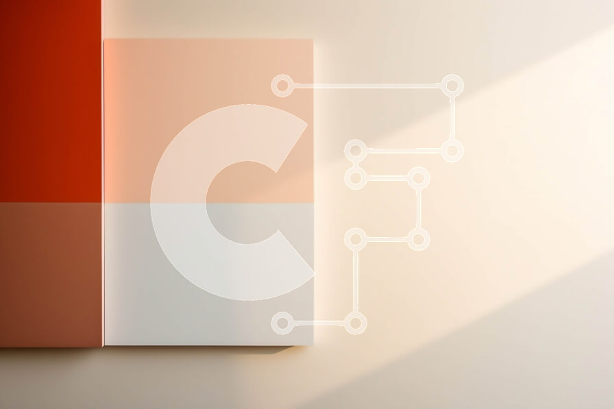 Intra Συλλεκτικό Ξύλινο Παζλ Plywood  4mm - Μοντέρνα Τέχνη τοίχου με μπλοκ χρώματος σε κόκκινο, πορτοκαλί και μπεζ Σε Ξύλινο Κουτί - Διαστάσεις Puzzle: 10x10 cm – 25 κομμάτια