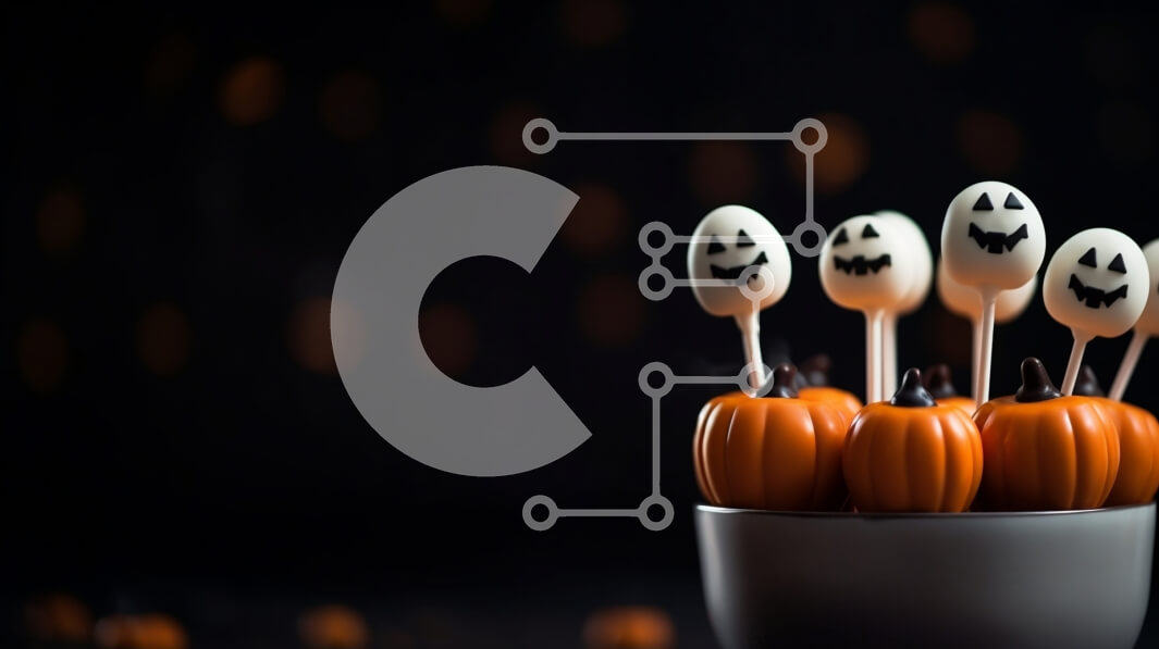 Σετ των 2 Intra Συλλεκτικό Ξύλινο Παζλ Plywood  4mm - Cake Pops σε σχήμα κολοκύθας για τη γιορτή του Halloween Σε Ξύλινο Κουτί - Διαστάσεις: 10x10 cm – 25 κομμάτια