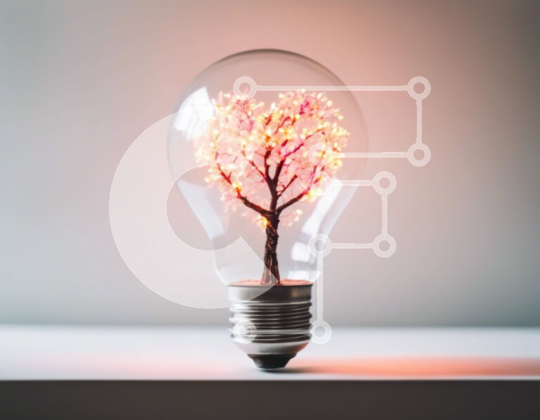 Intra Συλλεκτικό Ξύλινο Παζλ Plywood  4mm - Δημιουργική λάμπα φωτός με τεχνητό δέντρο σε σχήμα καρδιάς Σε Ξύλινο Κουτί - Διαστάσεις Puzzle: 10x10 cm – 25 κομμάτια