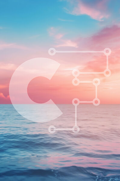 Σετ των 2 Intra Συλλεκτικό Ξύλινο Παζλ Plywood  4mm - Εκπληκτικό ηλιοβασίλεμα πάνω από τον ωκεανό με ήρεμα νερά Σε Ξύλινο Κουτί - Διαστάσεις: 10x10 cm – 25 κομμάτια