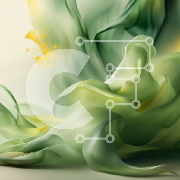 Intra Συλλεκτικό Ξύλινο Παζλ Plywood  4mm - Όμορφη μακρο λήψη ενός πράσινου φύλλου με σταγονίδια νερού Σε Ξύλινο Κουτί - Διαστάσεις: 10x10 cm – 25 κομμάτια