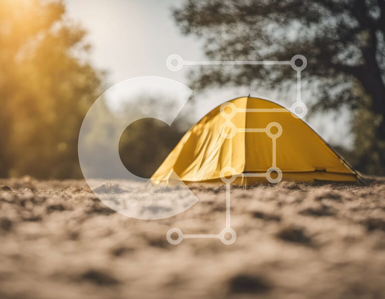 Intra Συλλεκτικό Ξύλινο Παζλ Plywood  4mm - Κίτρινη σκηνή στο χωράφι με τα γύρω δέντρα Σε Ξύλινο Κουτί - Διαστάσεις: 10x10 cm – 25 κομμάτια