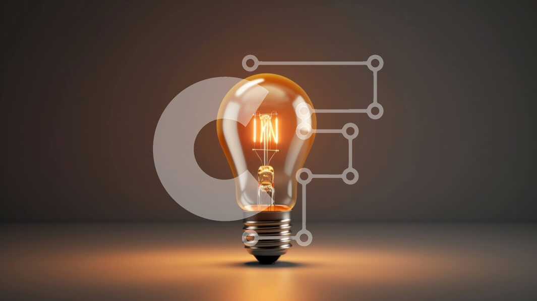 Intra Συλλεκτικό Ξύλινο Παζλ Plywood  4mm - Όμορφη εικόνα μιας λάμπας σε σκούρο φόντο Σε Ξύλινο Κουτί - Διαστάσεις: 10x10 cm – 25 κομμάτια