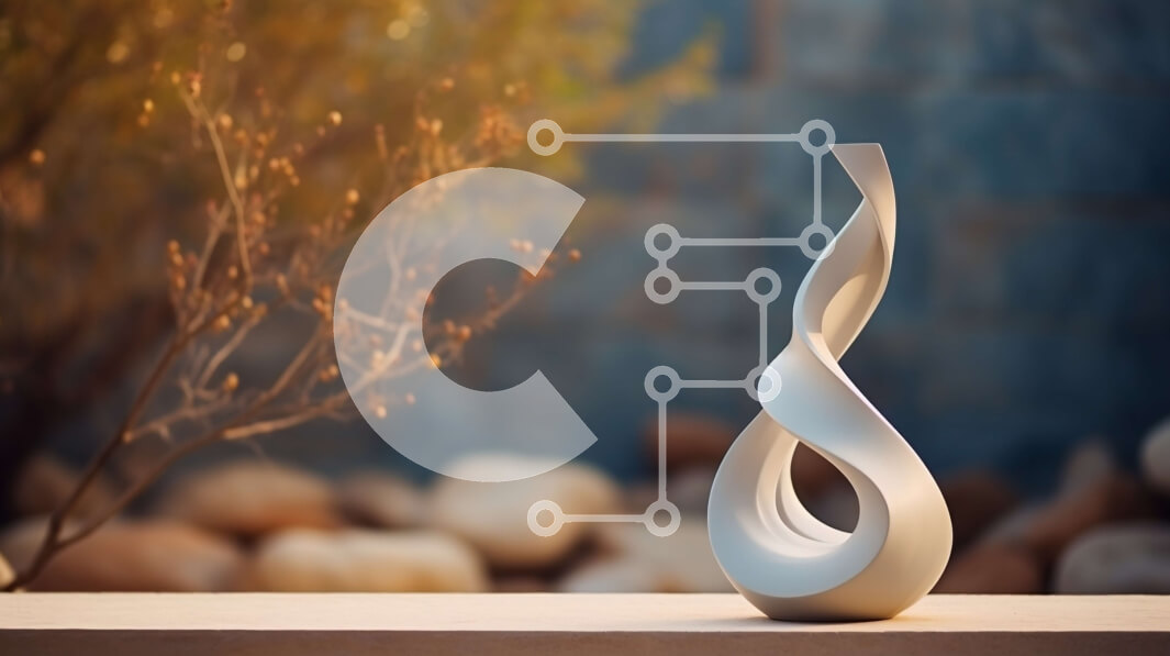 Intra Συλλεκτικό Ξύλινο Παζλ Plywood  4mm - Αφηρημένο λευκό βάζο στους βράχους Σε Ξύλινο Κουτί - Διαστάσεις Puzzle: 10x10 cm – 25 κομμάτια