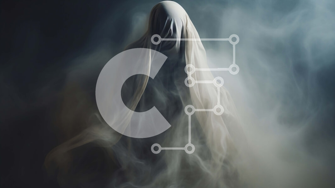 Intra Συλλεκτικό Ξύλινο Παζλ Plywood  4mm - Ghostly Figure in Dark με λευκό μανδύα Σε Ξύλινο Κουτί - Διαστάσεις Puzzle: 10x10 cm – 25 κομμάτια