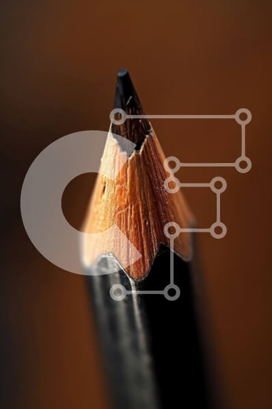 Intra Συλλεκτικό Ξύλινο Παζλ Plywood  4mm - Εικόνα με μολύβι υψηλής ποιότητας με κάμερα που βλέπει με γόμα Σε Ξύλινο Κουτί - Διαστάσεις: 10x10 cm – 25 κομμάτια